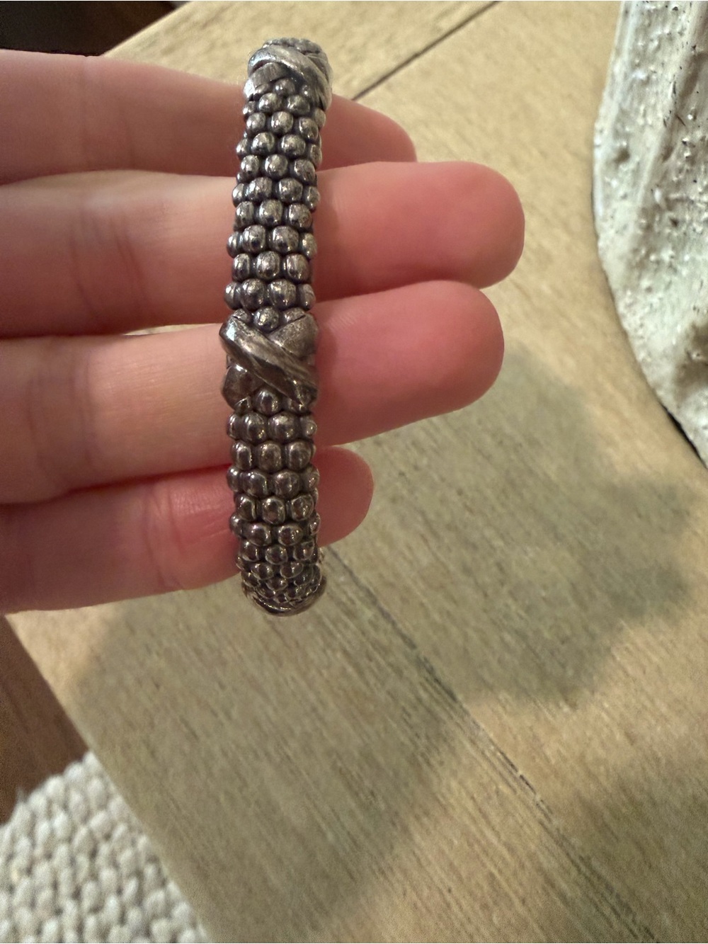 Lagos sterling silver clasp bracelet - Picture 5 of 7